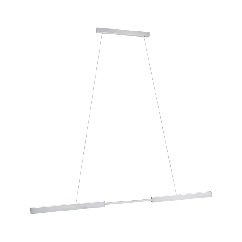 Paulmann 76988 LED Pendant luminaire Touchless Sensor Aptare 2700K 2050lm / 2050lm 2x16.5/16.5W Brushed Aluminium dimmable