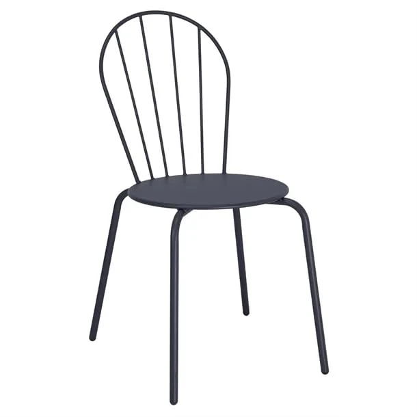 Bolero Adeline Side Chair Slate Blue, Set 4