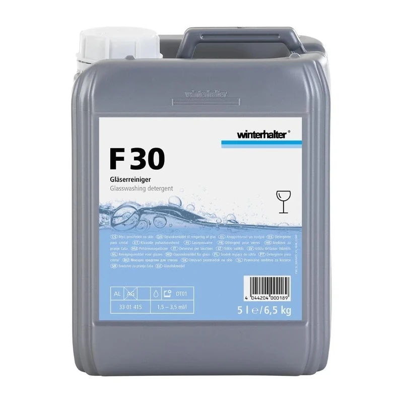 Winterhalter F30 Glasswashing Detergent - 5Ltr