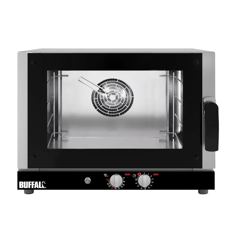 Buffalo Convection Oven with Humidity 4 x GN 1/1 Three Phase