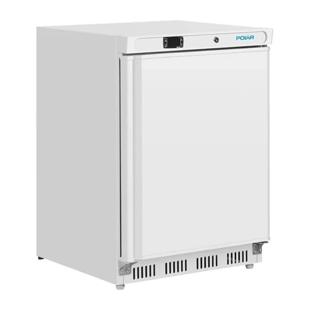 Polar C-Series Under Counter Fridge White, 150 Ltr
