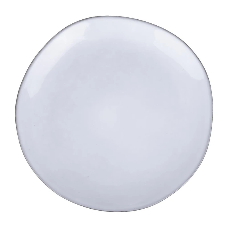 Olympia Raw Charcoal Coupe Plate - 220mm (Box 6)