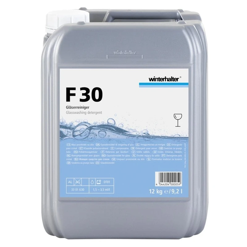 Winterhalter F30 Glasswashing Detergent - 9.2Ltr