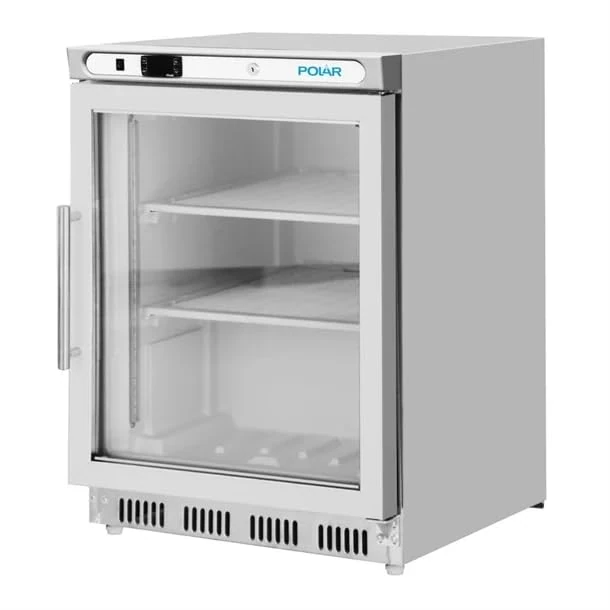 Polar C-Series Undercounter Display Freezer, Stainless Steel
