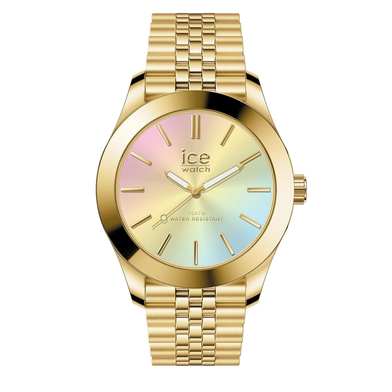 ICE-WATCH - ICE Steel Gold Rainbow - orologio da Donna in oro con bracciale in Acciaio inossidabile - 024747 (Piccolo) - Image 1