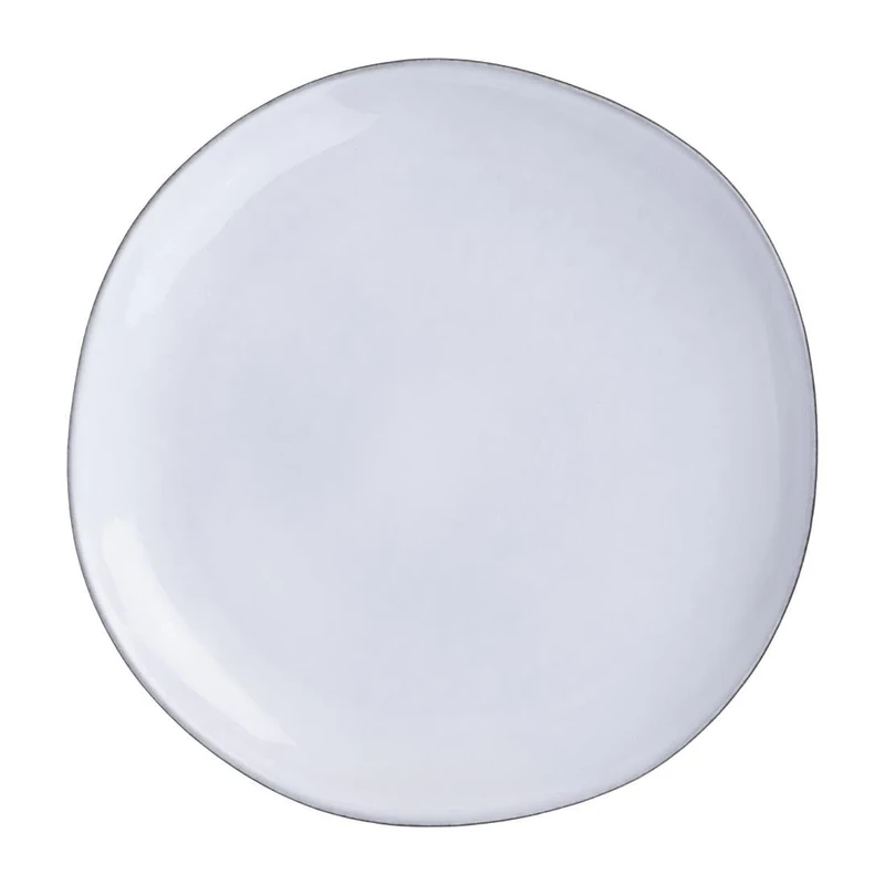 Olympia Raw Charcoal Coupe Plate - 260mm (Box 6)