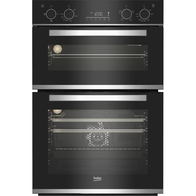 Beko bPRO 500 Built In Electric Double Oven - Black - A/A Rated