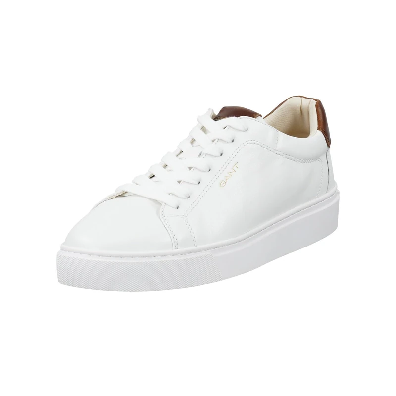 GANT Footwear Men's MC Julien Trainers, 46 EU, White Tan, 12 UK