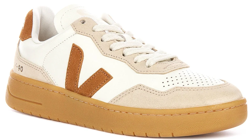 Veja V-90 Sneaker - Organically Treated Leather Trainers