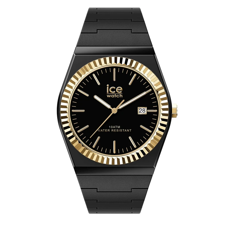ICE-WATCH - ICE Power PW1 Black Gold - Women's Watch with Silicon Strap - 024768 (Small)