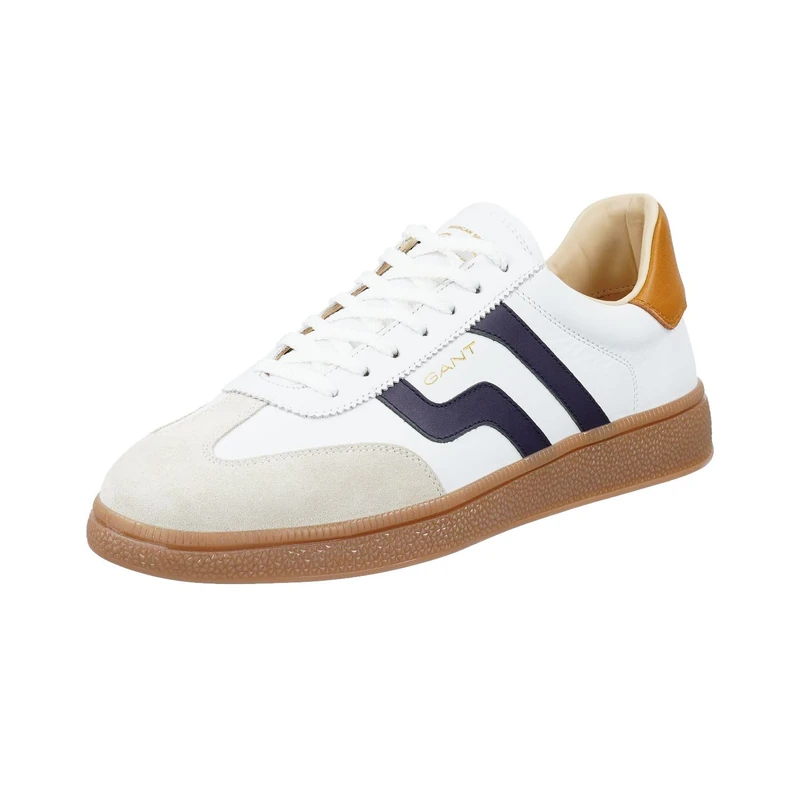 GANT Men Cuzmo Sneaker, White Marine, 11 UK