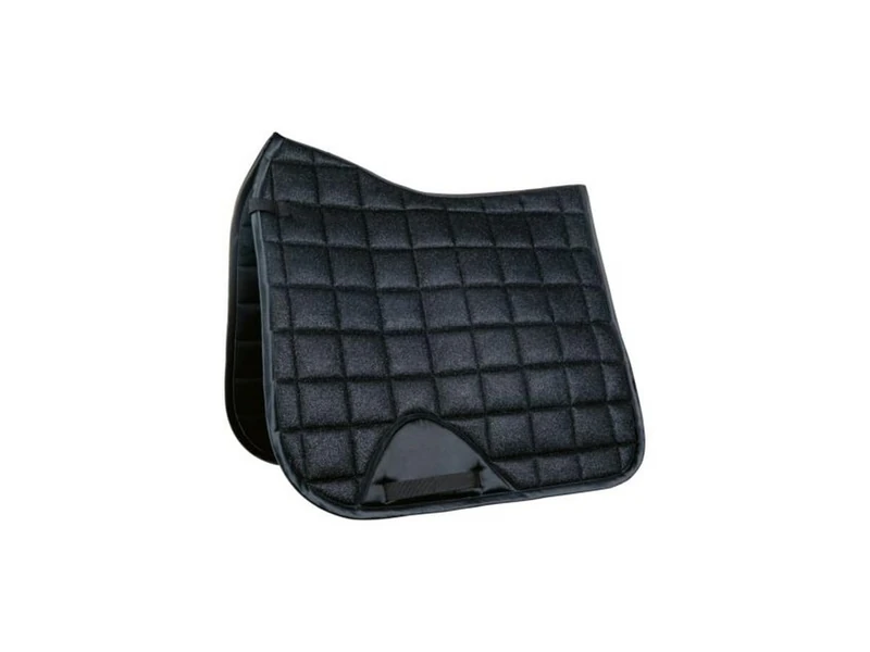 HKM Glitter Mesh Style Saddle cloth Black Pony dressage