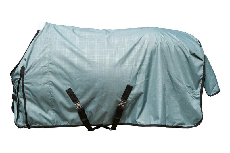 HKM High Comfort Style nylon lining Turnout rug Sage 5'3