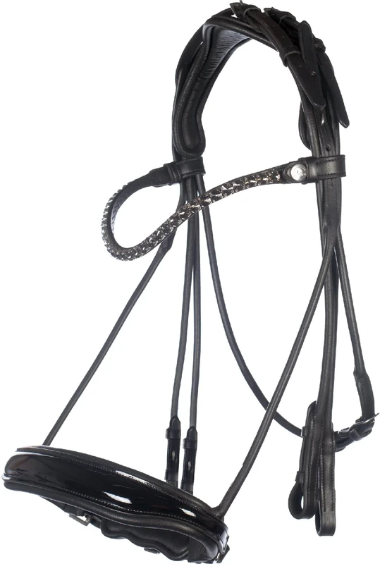 HKM Kate Bridle Black Pony