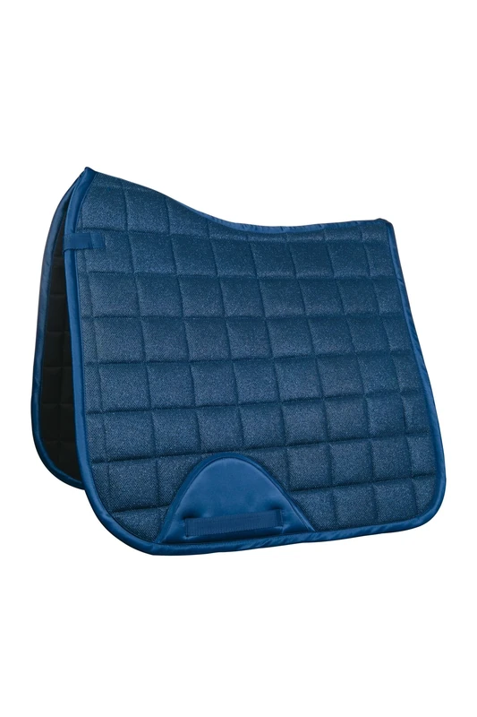 HKM Glitter Mesh Style Saddle cloth Deep Blue General purpose
