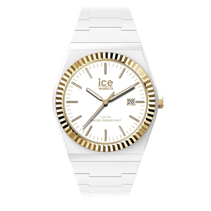 ICE-WATCH - ICE Power PW1 White Gold - Women's Watch with Silicon Strap - 024764 (Small)