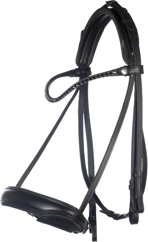 HKM Grace Bridle Black Pony