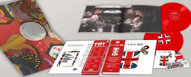beatles in tokyo-2xlp+dvd+poster+book