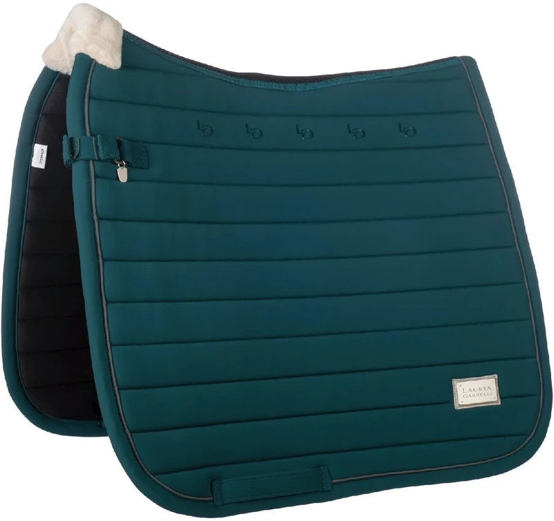HKM Livigno Elegance Saddle Cloth Deep Green Dressage