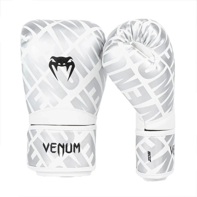 Venum Contender 1.5 XT Kids Boxing Gloves - White/Blue - 4 Oz
