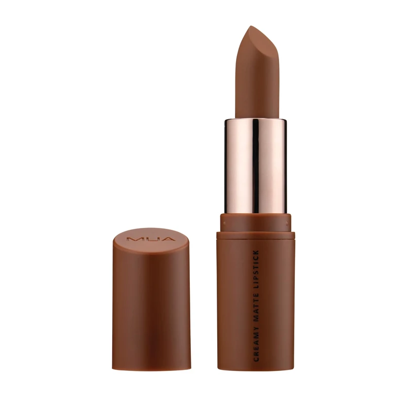 MUA Makeup Academy Creamy Matte Lipstick, Highly Pigmented, Vegan & Cruelty Free, Obsession