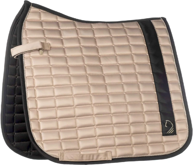 HKM Amalfi Saddle Cloth Beige Dressage - Image 1