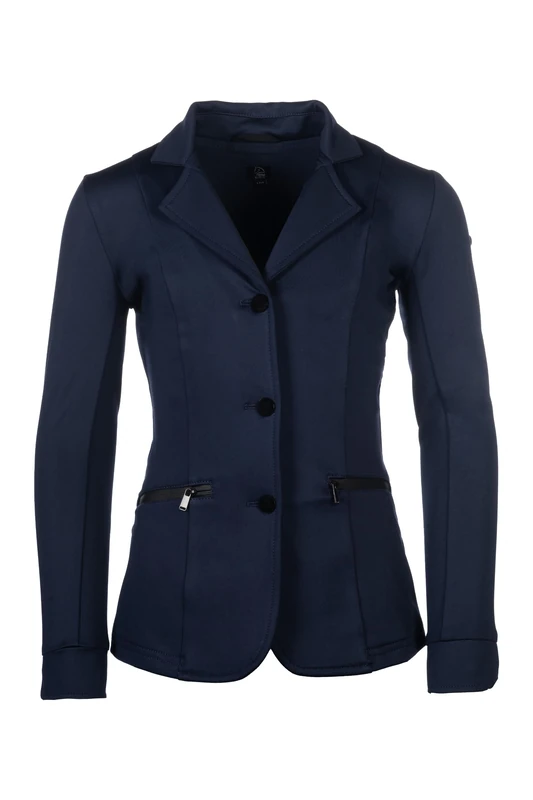 HKM Girl's Alison Competition Jacket, Deep Blue, 8-9 Years