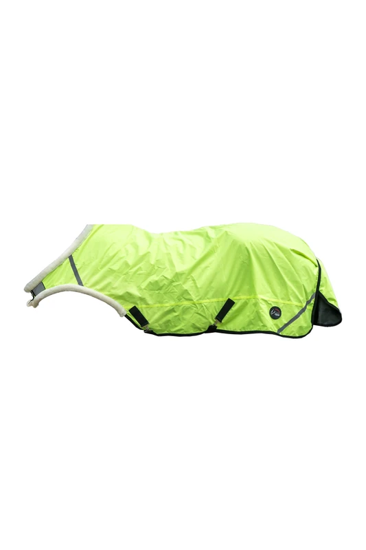 HKM Reflective Horse Walker Rug Neon Yellow 7'3