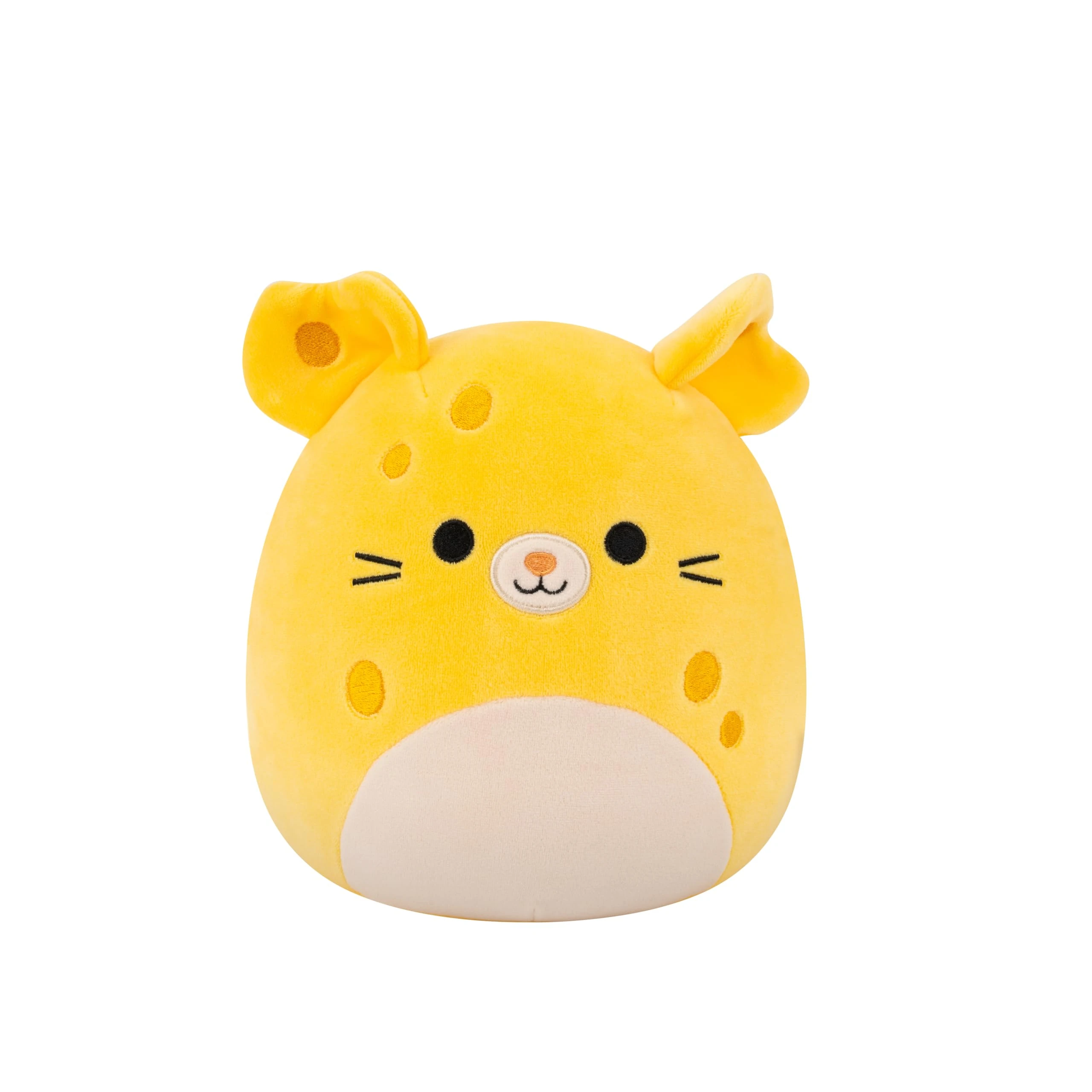 Squishmallows Original 7.5-Inch Amelia the Yellow Cheese Mouse | Collectable Cute Plush Toy, Cuddly Toys for Children, Soft Toys, Cute Teddies Suitable for Girls and Boys Ages 3