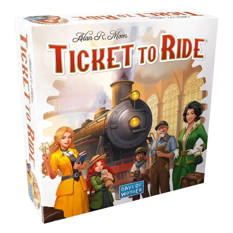 Asmodee | Ticket to Ride Refresh | Family Board Game | Ages 8+ | 2-5 Players | 30-60 Minutes Playing Time