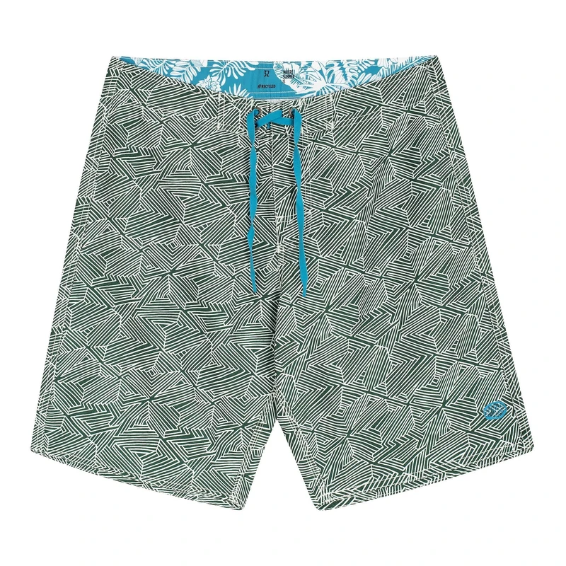 Panareha Men's Boardshorts Made from Recycled Polyester Myrtos Green (32)
