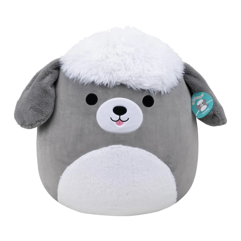 Squishmallows Original 20-Inch Arnold the Grey and White Sheepdog | Collectable Cute Plush Toy, Cuddly Toys for Children, Soft Toys, Cute Teddies Suitable for Girls and Boys Ages 3
