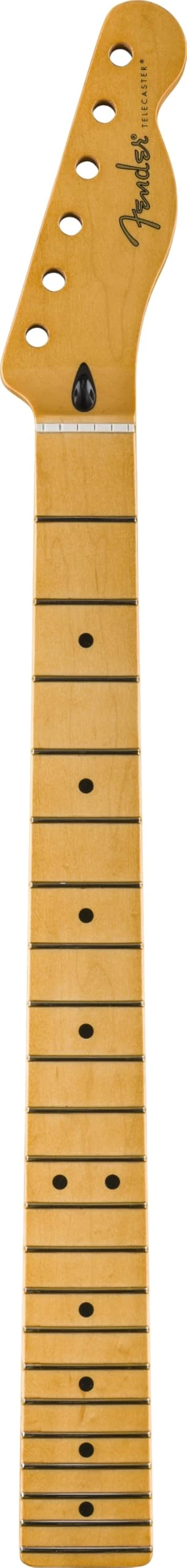 Fender Player II Series Telecaster® Neck, 22 Medium Jumbo Frets, Maple, 9.5", Modern "C"