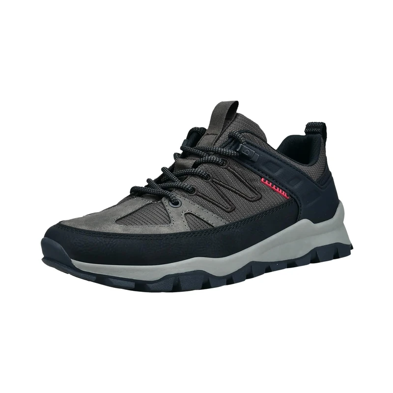 bugatti Men 323-a0b02 Sneaker, Dark Grey Black, 7 UK