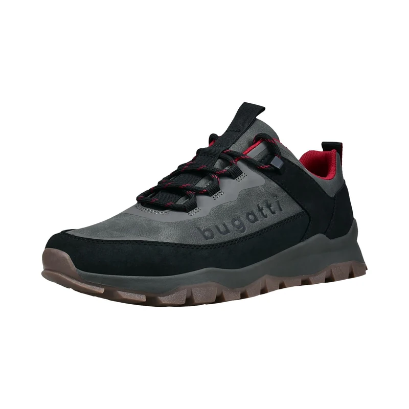 bugatti Men's Trainers, 323-A0B01, Dark Grey/Black, 41, Dark Grey Black, 7 UK