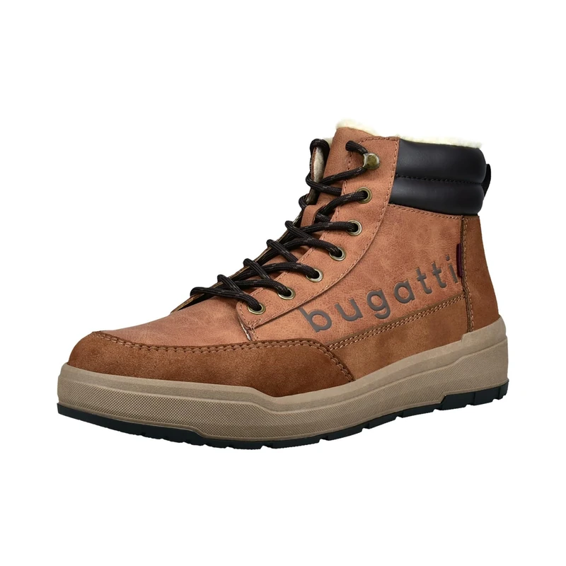 bugatti Men 323-av750 Sneaker, Cognac, 12 UK