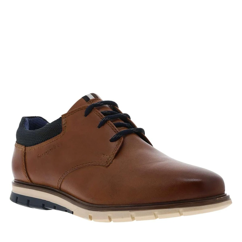 bugatti Men 333-9711w Low Shoes, Cognac, 6 UK