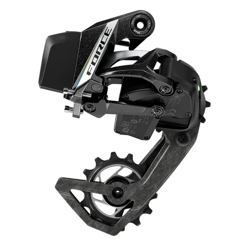 SRAM Gear Force AXS 12 speed MAX 36 Black E1, Unisex-Adult, Black, One Size