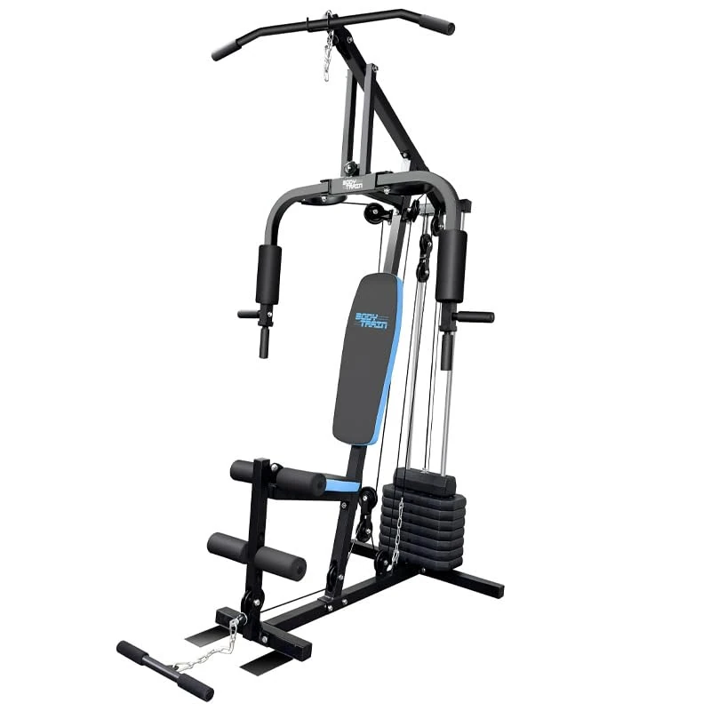 BodyTrain Single Station Home Multi Gym with 45kg Weight Stack