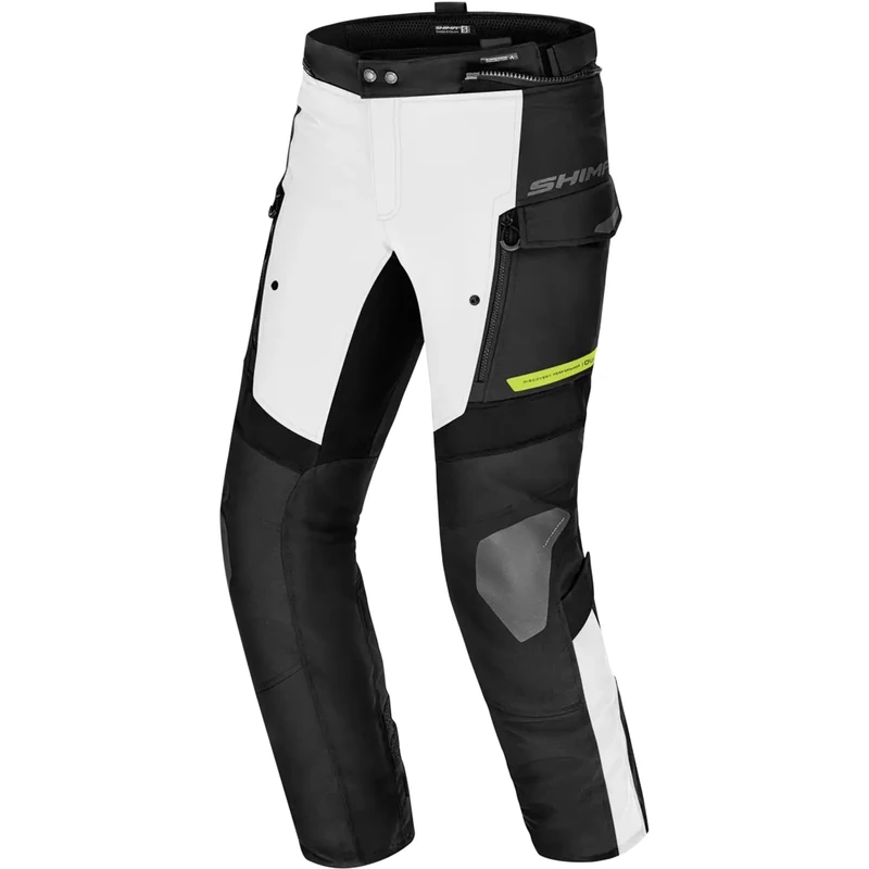 SHIMA Dune Motorcycle Trousers for Men GFLEXX Knee Protectors Motorbike Armoured Motorbike Suit Lightweight Protective Ventilated Reinforced Armored Bike (Mens Trousers, Fluo, M)