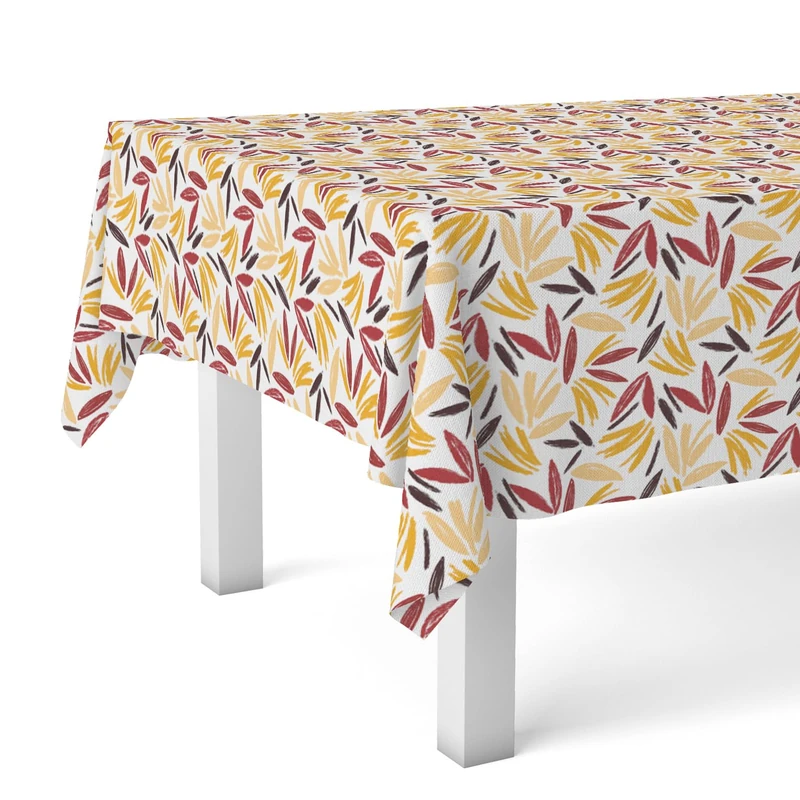Martina Home Oilcloth Tablecloth ODET Red 250 x 140 cm - Image 1