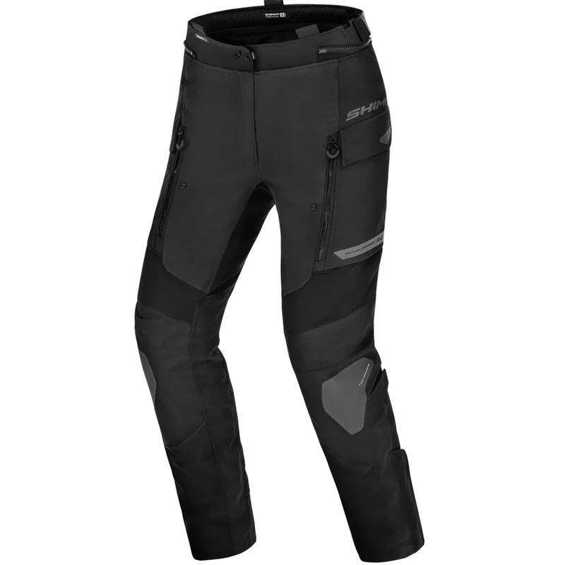 SHIMA Dune Motorcycle Trousers for Women GFLEXX Knee Protectors Motorbike Armoured Motorbike Suit Lightweight Protective Ventilated Reinforced Armored Bike (Womens Trousers, Black, S)