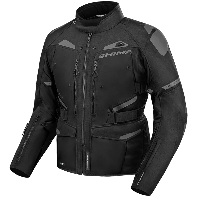 SHIMA Dune Motorcycle Trousers for Men GFLEXX Knee Protectors Motorbike Armoured Motorbike Suit Lightweight Protective Ventilated Reinforced Armored Bike (Mens Trousers, Fluo, XL)