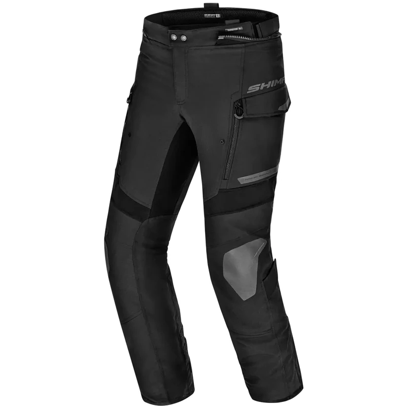 SHIMA Dune Motorcycle Trousers for Women GFLEXX Knee Protectors Motorbike Armoured Motorbike Suit Lightweight Protective Ventilated Reinforced Armored Bike (Womens Trousers, Black, XXL)