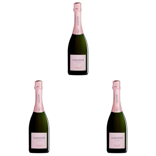Lallier Champagne Rosé Brut 75cl (Pack of 3)