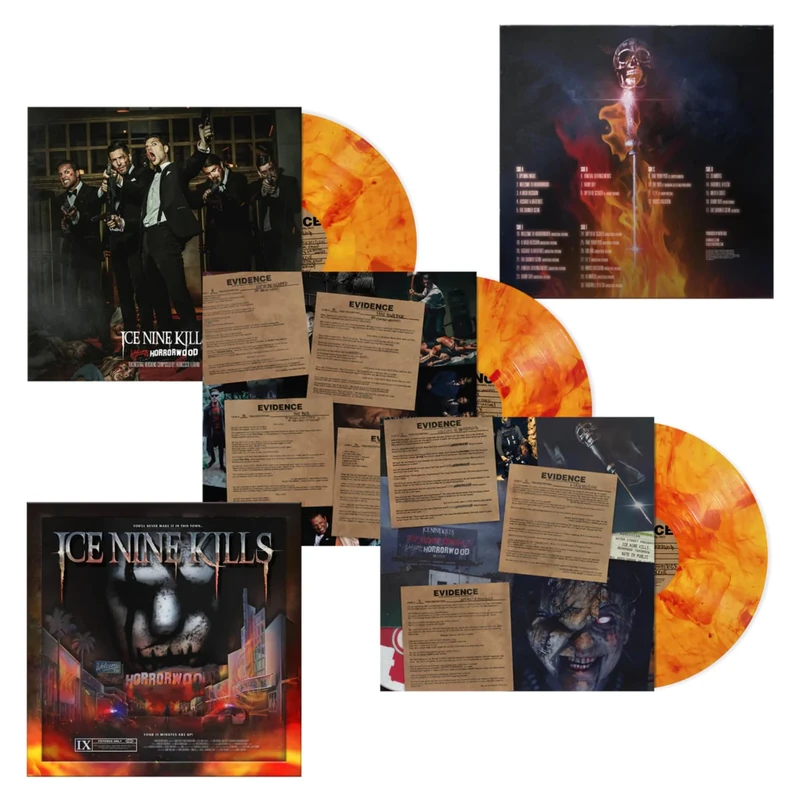 Welcome To Horrorwood: Under Fire (Deluxe Edition)[Orange/Red Splatter 3 LP] [Vinyl LP] [VINYL]
