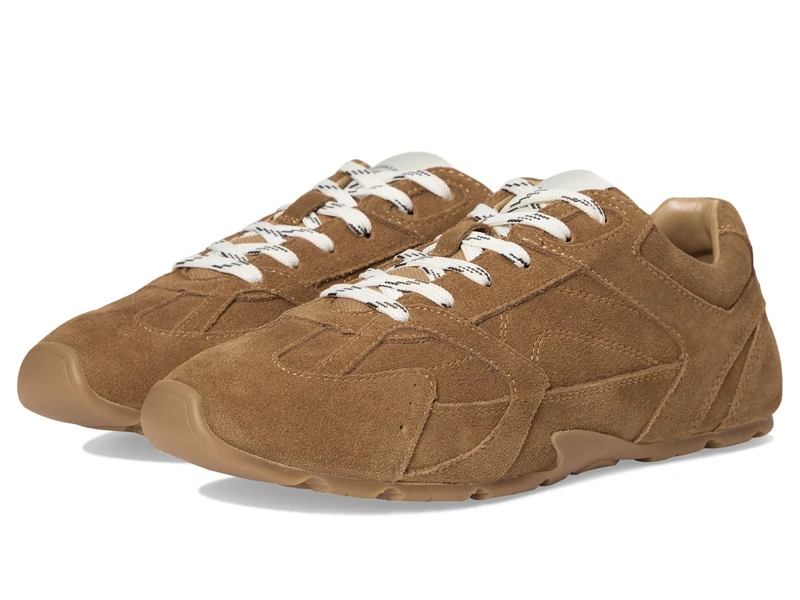 Steve Madden Women's Aziel Sneaker, Camel Suede, 5.5 UK