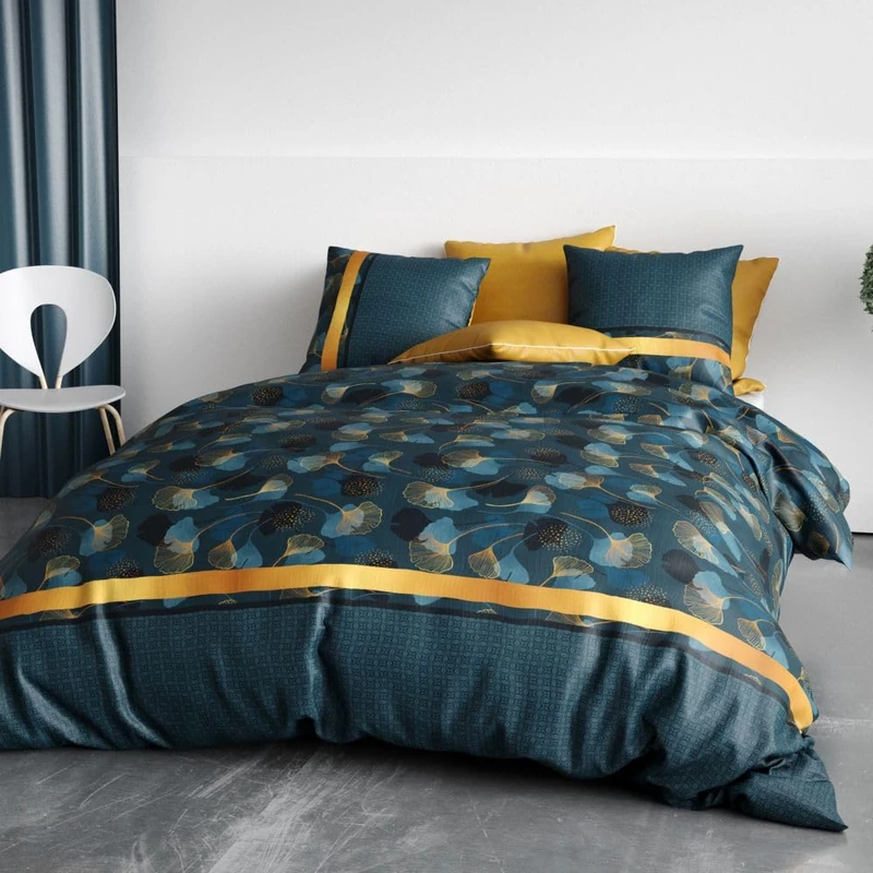 Duvet Cover Set 100% Cotton 57 Thread Count Ginko