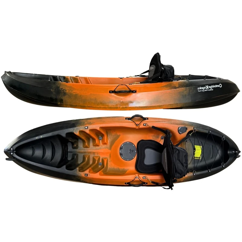 Cambridge Kayaks Neptune Single Sit On Top Kayak 5 Colour Options (Orange Black Fade)