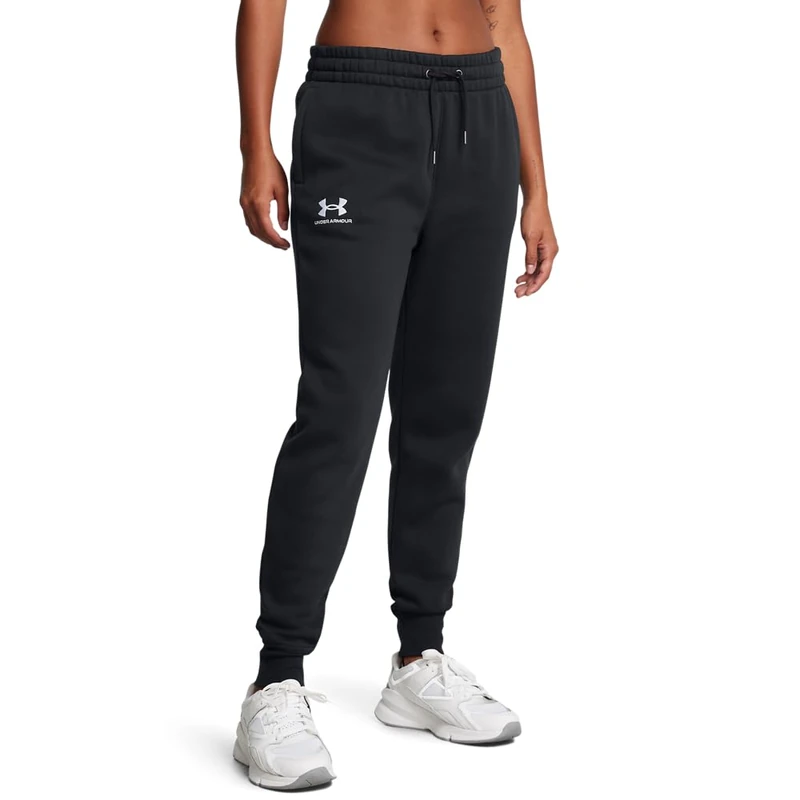 Under Armour UA Icon Fleece Jogger - Black/Black/White - XL